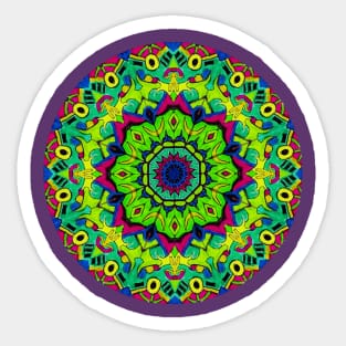 Tropical Mandala Sticker